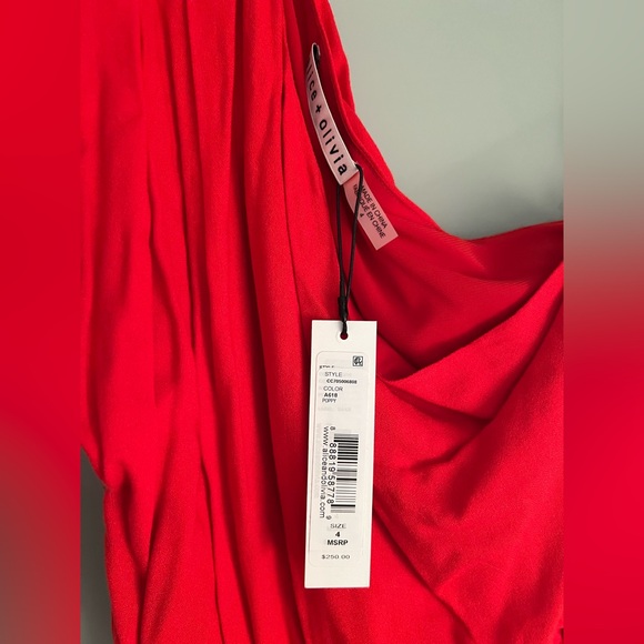 Alice and Olivia one shoulder romper size 4. - Picture 4 of 6